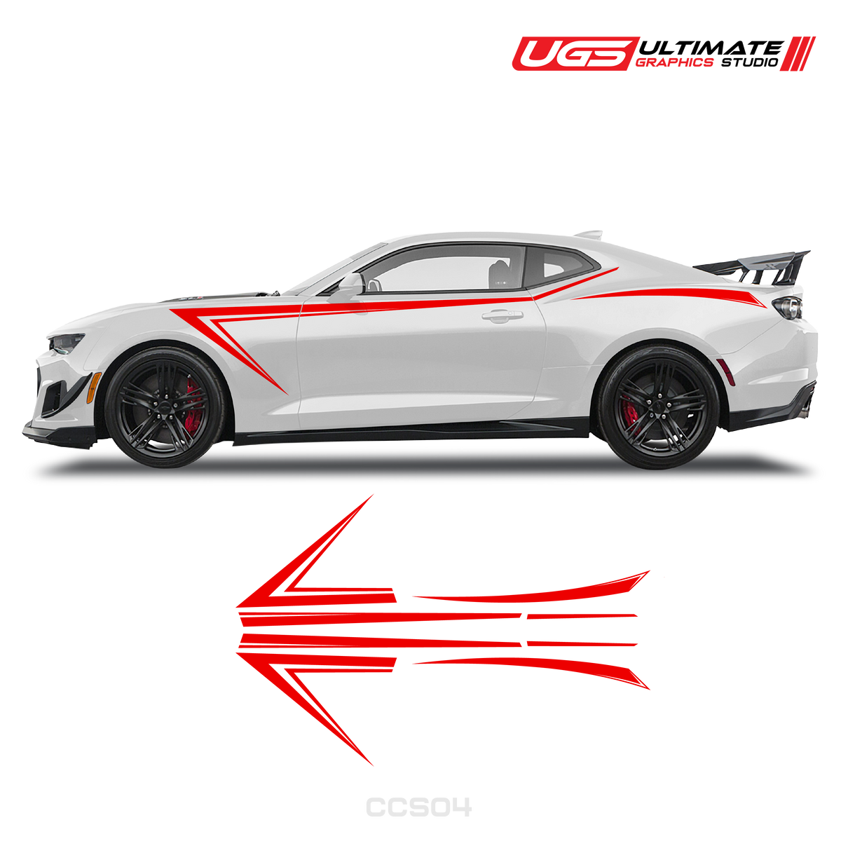 Chevrolet Camaro Side Sport Graphics