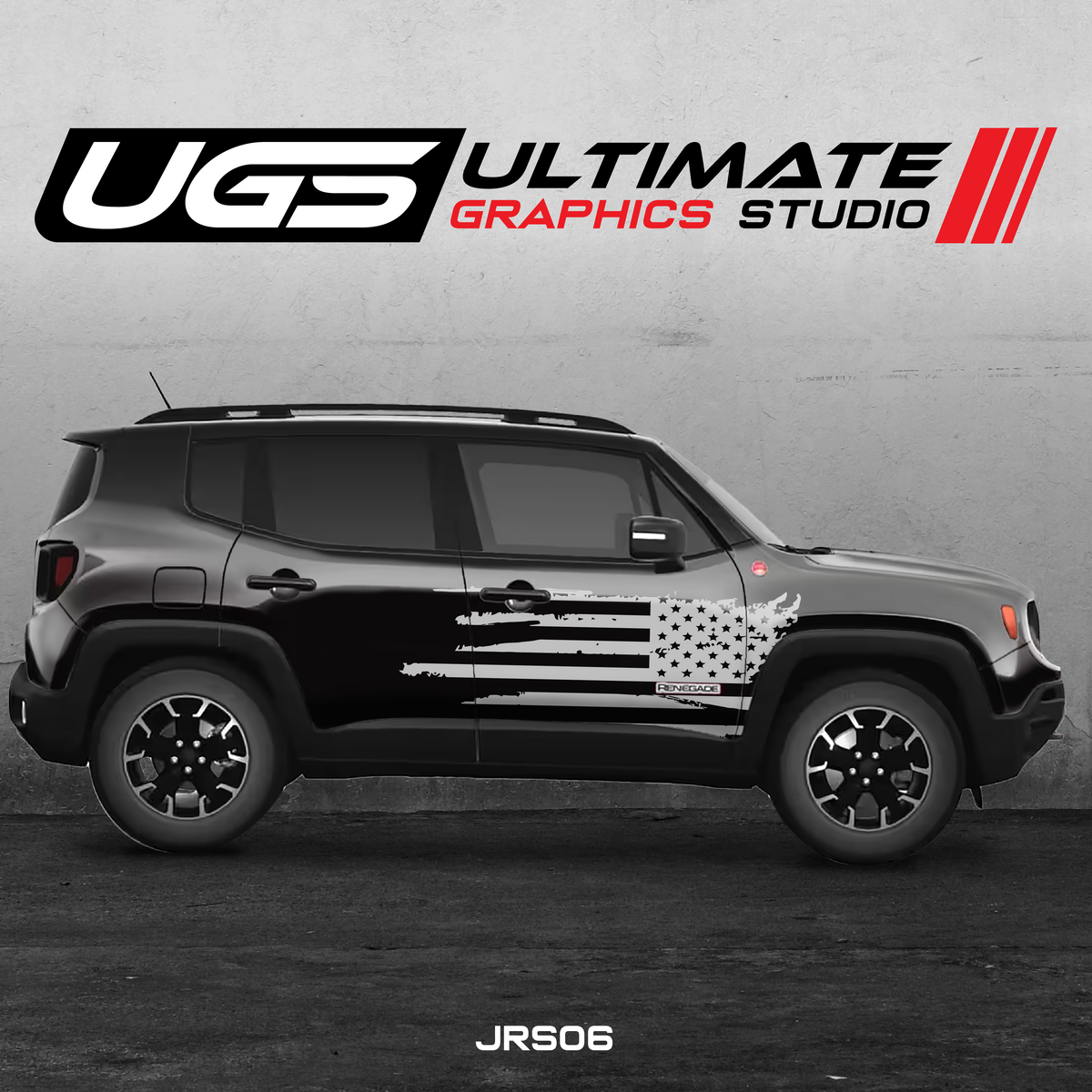 jeep Renegade USA Flag