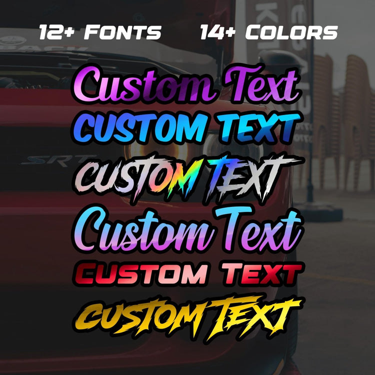 Custom Lettering & Logos