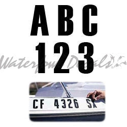 Boat Registration Numbers
