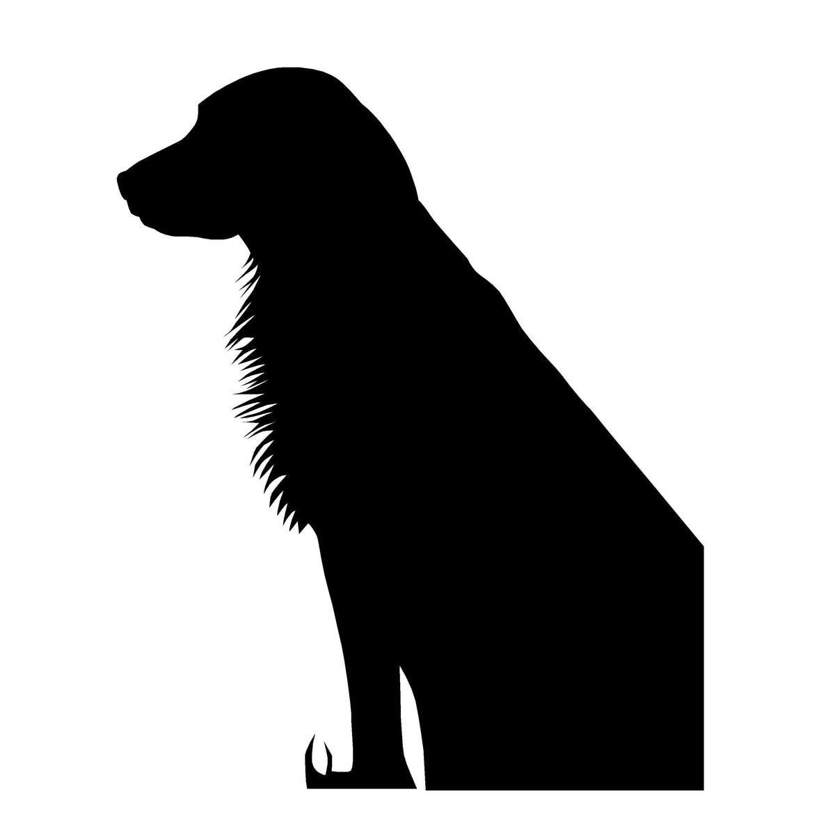 Golden Retriever Decal - Hunting Dog Retriever Sticker - 1245