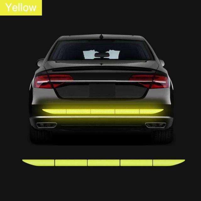 Reflective Car Safety Tape Decals, 5-Pack