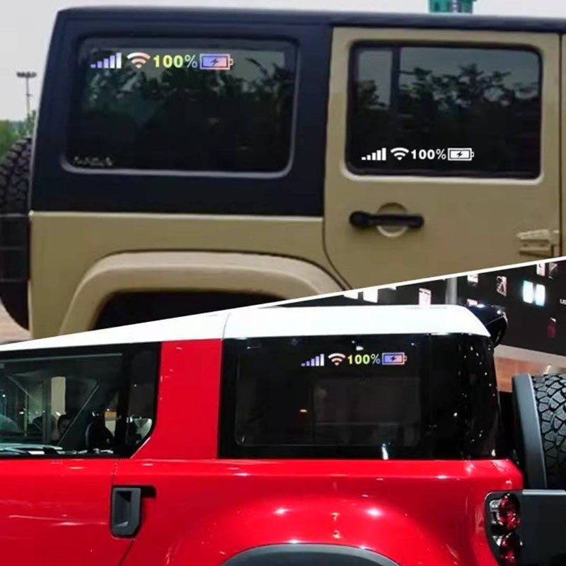 Signal Icon Windshield Vinyl Decal