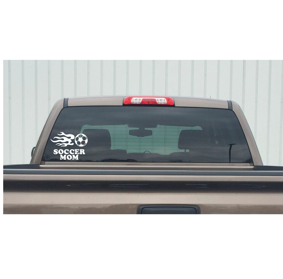 Soccer Mom Car Decal – Bold Vinyl Sticker for Proud Parents – 7136