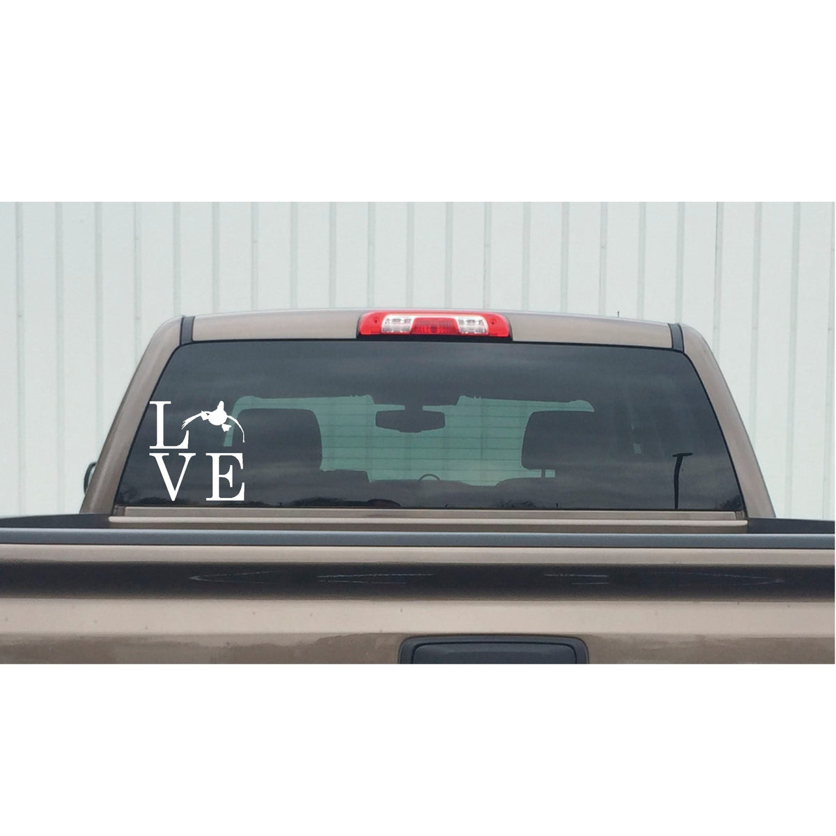 Love Duck Hunting Decal - Love Duck Hunting Sticker - 7197