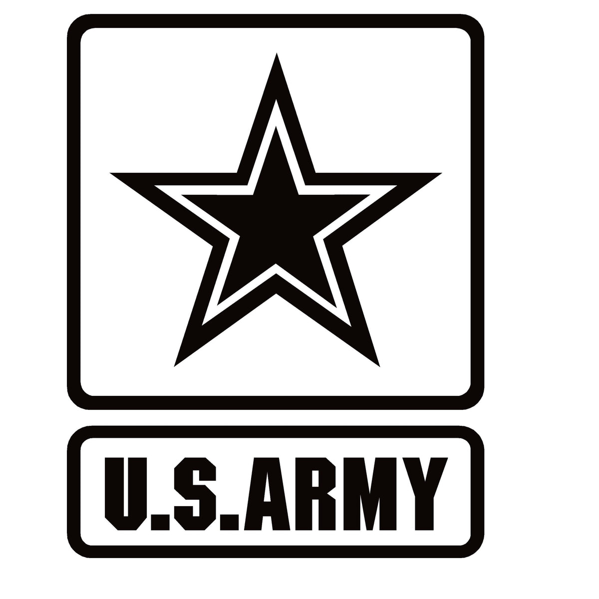 US Army Sticker - US Army Decal - Vinyl Decal for Cars & More - 7265