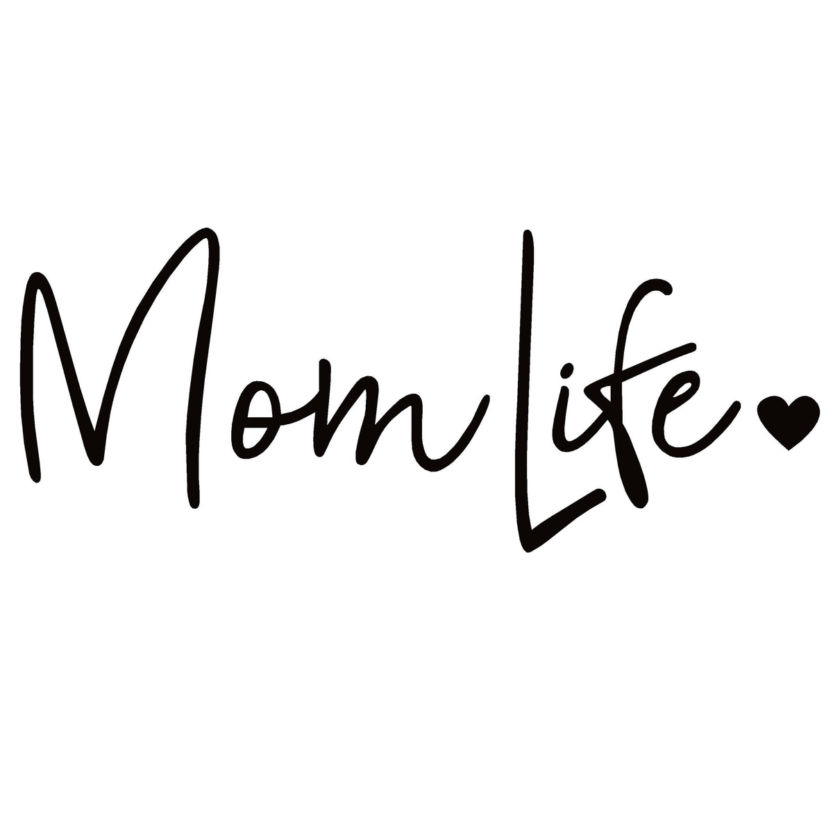 MOM Life Window Decal - MOM Life Window Sticker - 7313