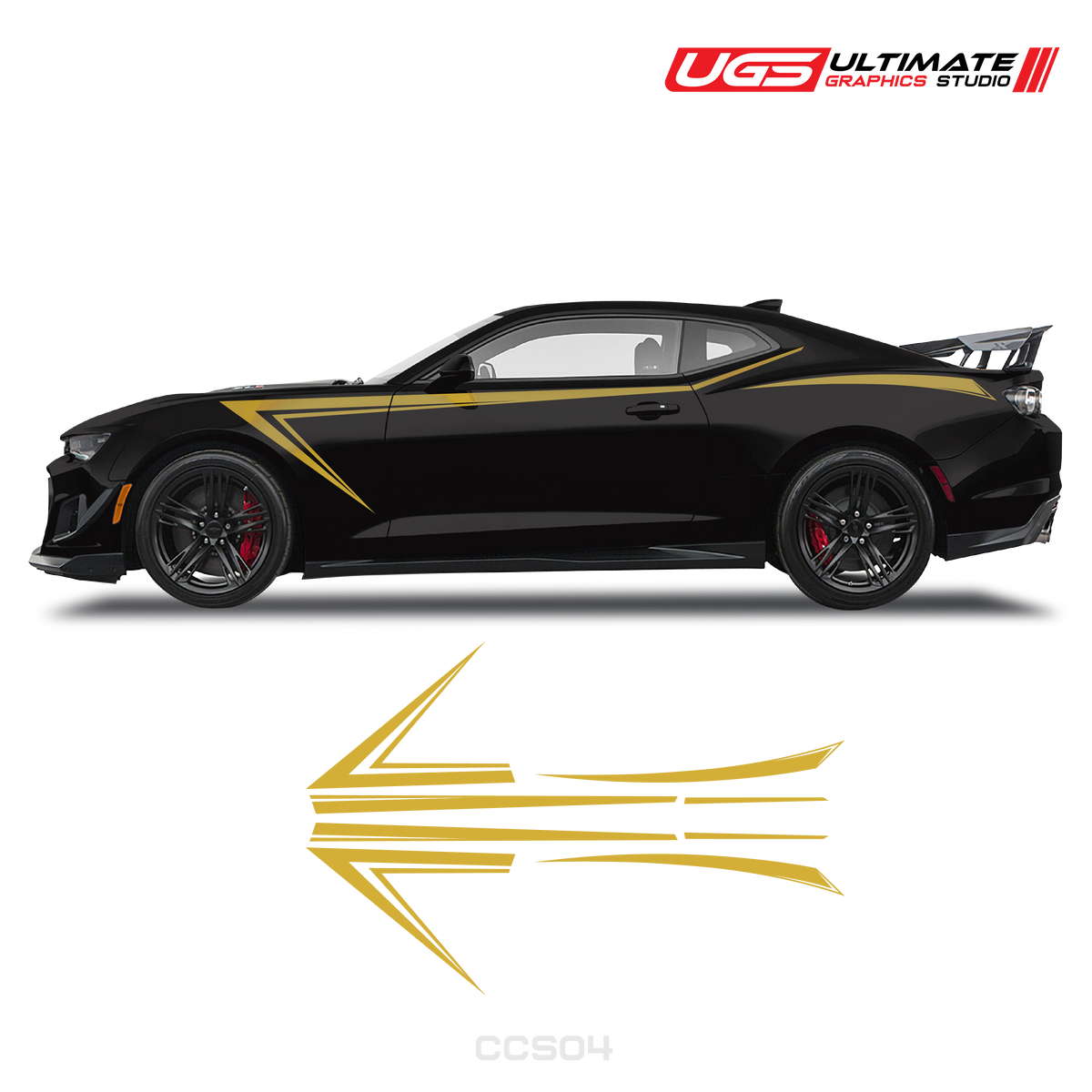 Chevrolet Camaro Side Sport Graphics