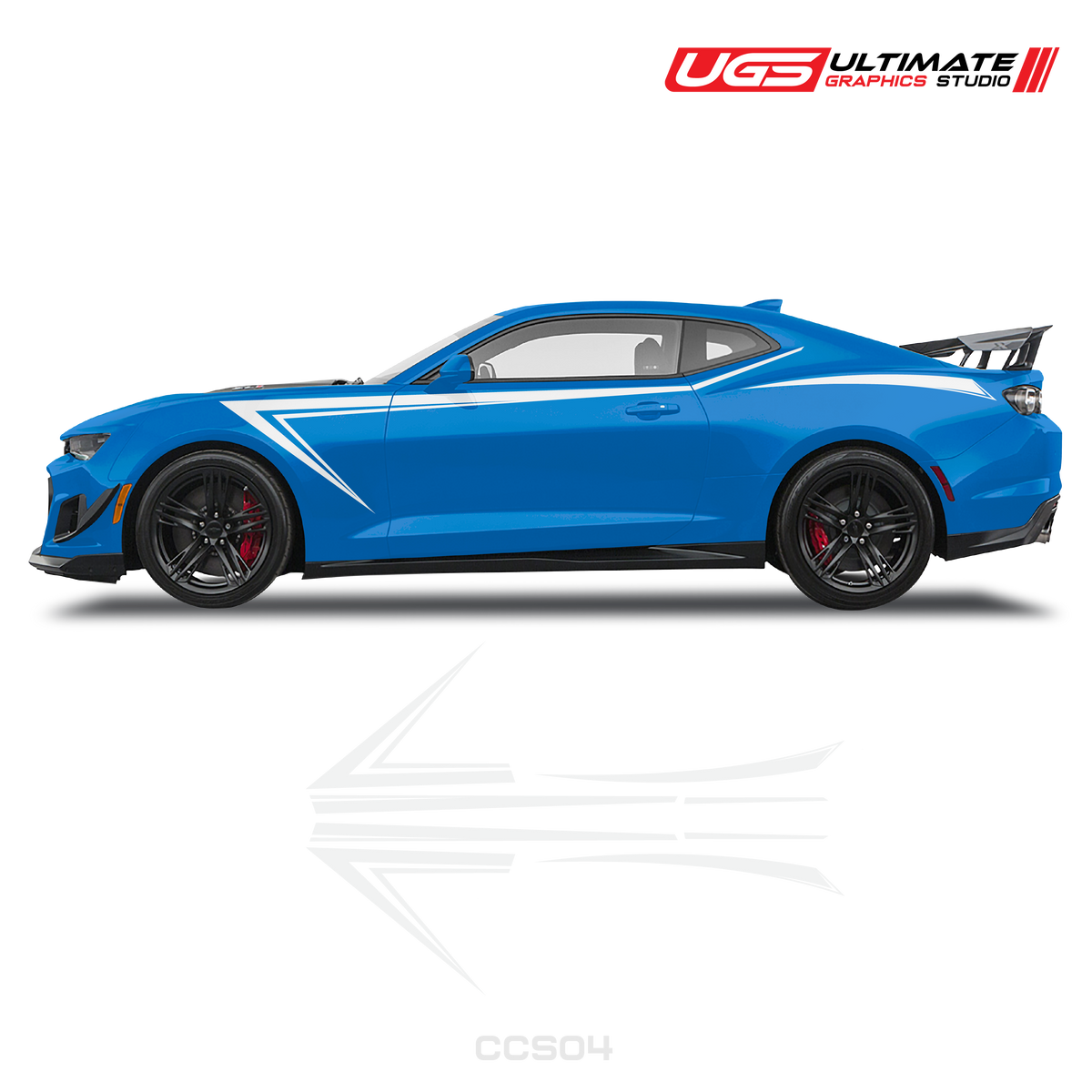 Chevrolet Camaro Side Sport Graphics