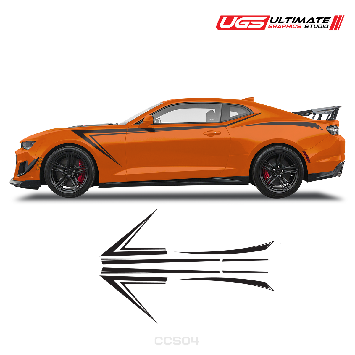 Chevrolet Camaro Side Sport Graphics