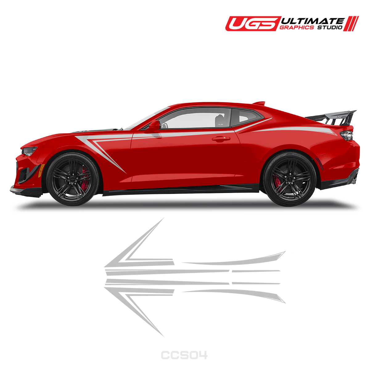 Chevrolet Camaro Side Sport Graphics
