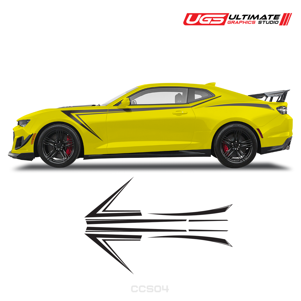 Chevrolet Camaro Side Sport Graphics