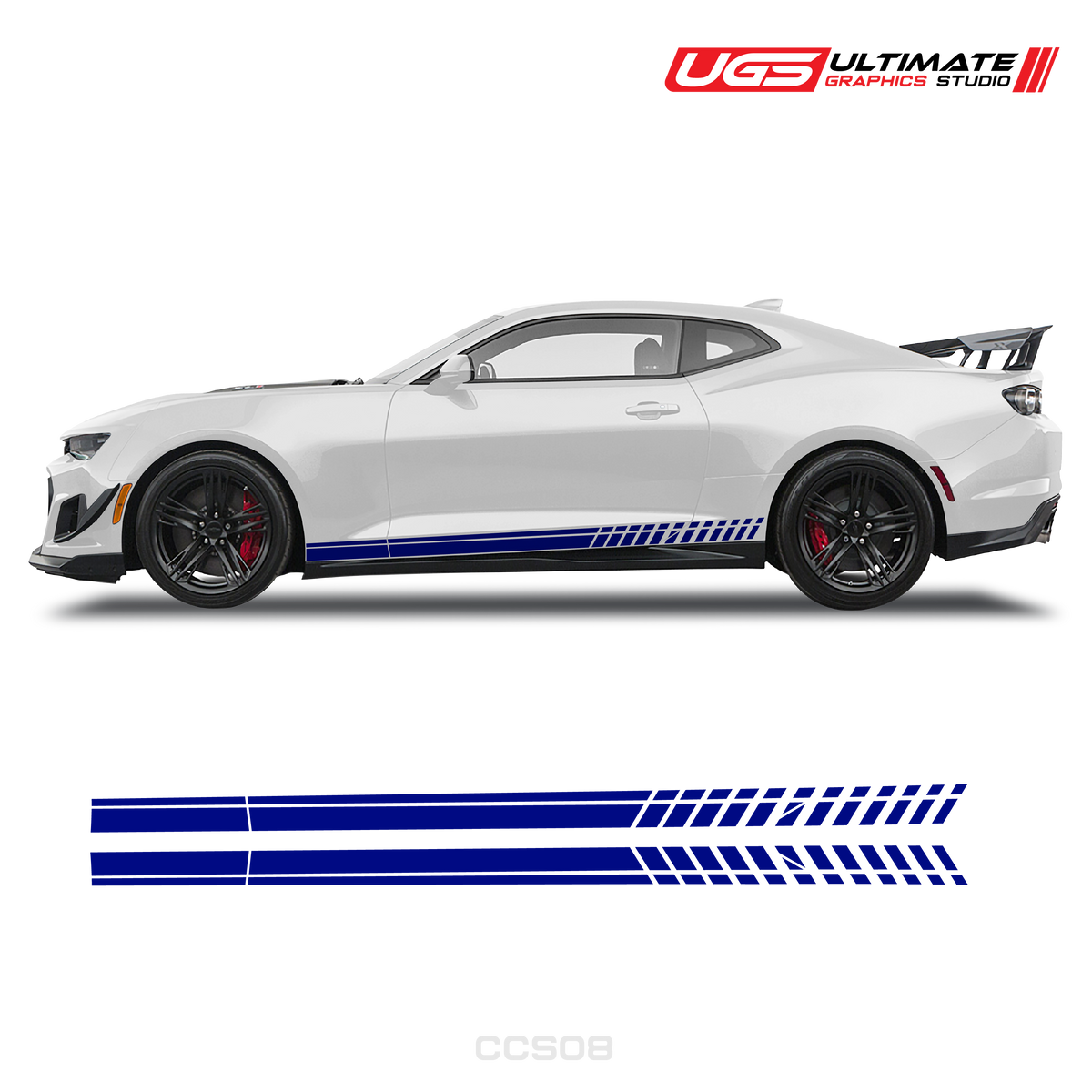 Chevrolet Camaro Side Skirt Graphics