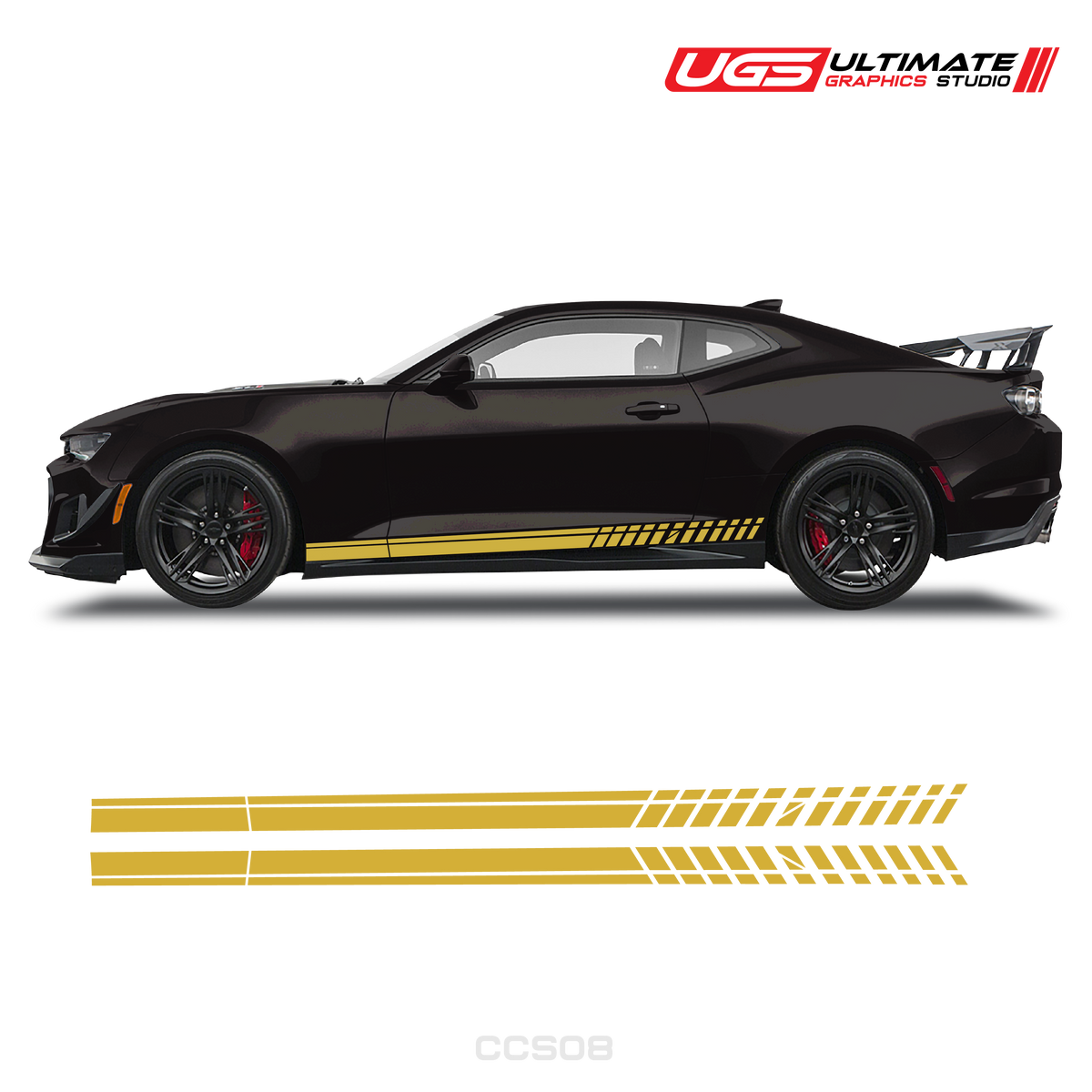 Chevrolet Camaro Side Skirt Graphics
