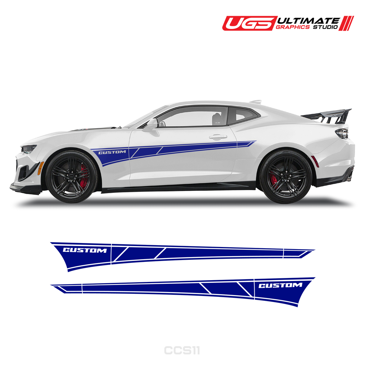 Chevrolet Camaro Side Custom Graphics Stripe