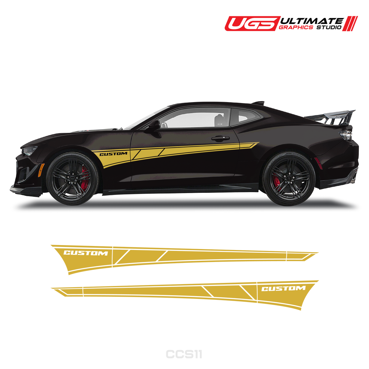 Chevrolet Camaro Side Custom Graphics Stripe