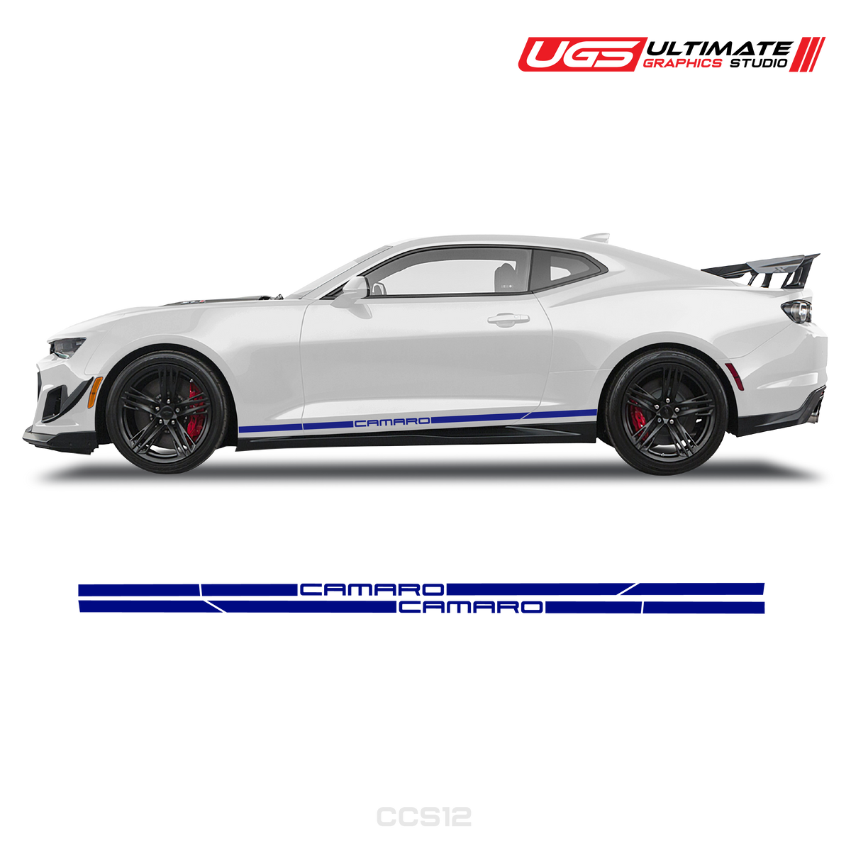 Chevrolet Camaro Double Stripe Graphics 1 Color