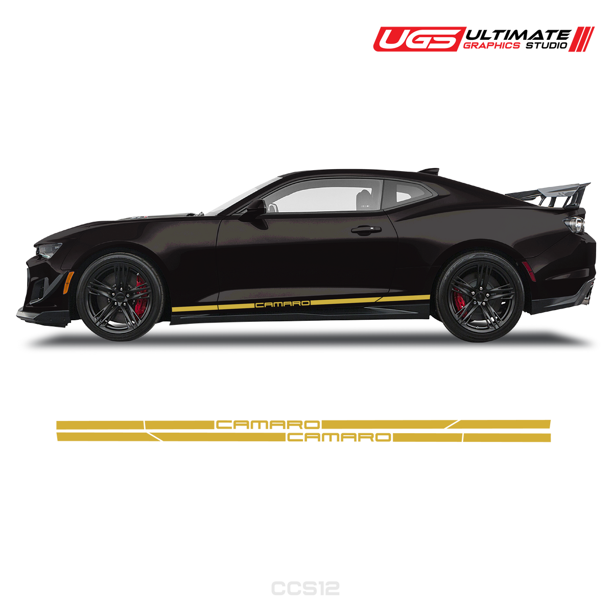Chevrolet Camaro Double Stripe Graphics 1 Color