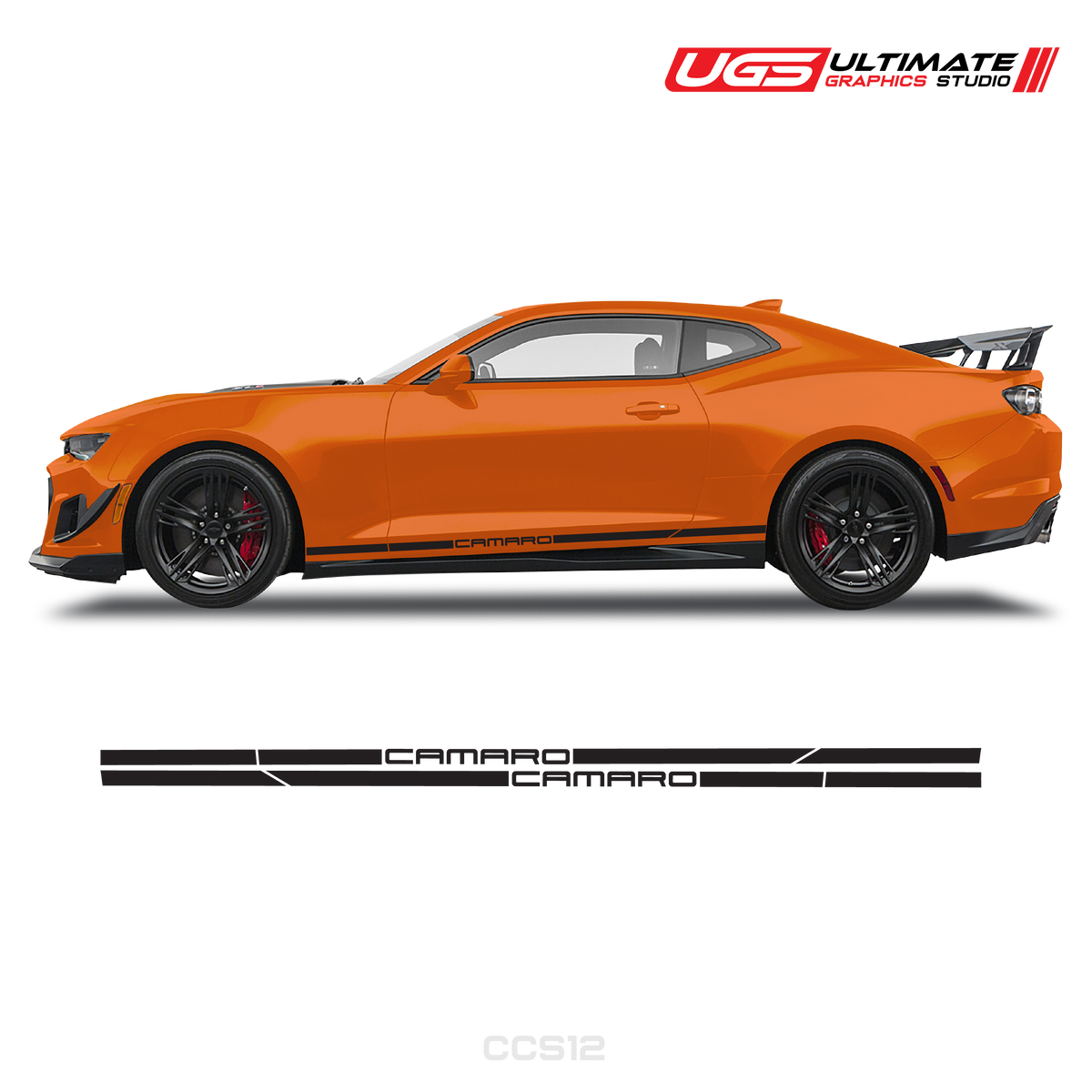 Chevrolet Camaro Double Stripe Graphics 1 Color