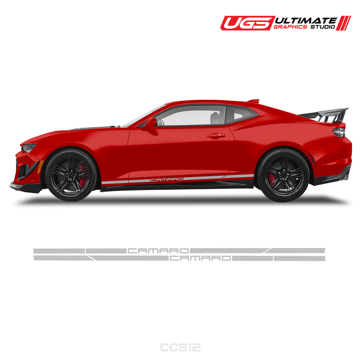 Chevrolet Camaro Double Stripe Graphics 1 Color