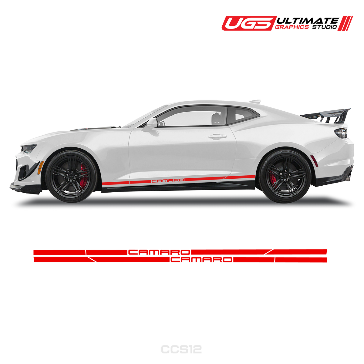 Chevrolet Camaro Double Stripe Graphics 1 Color