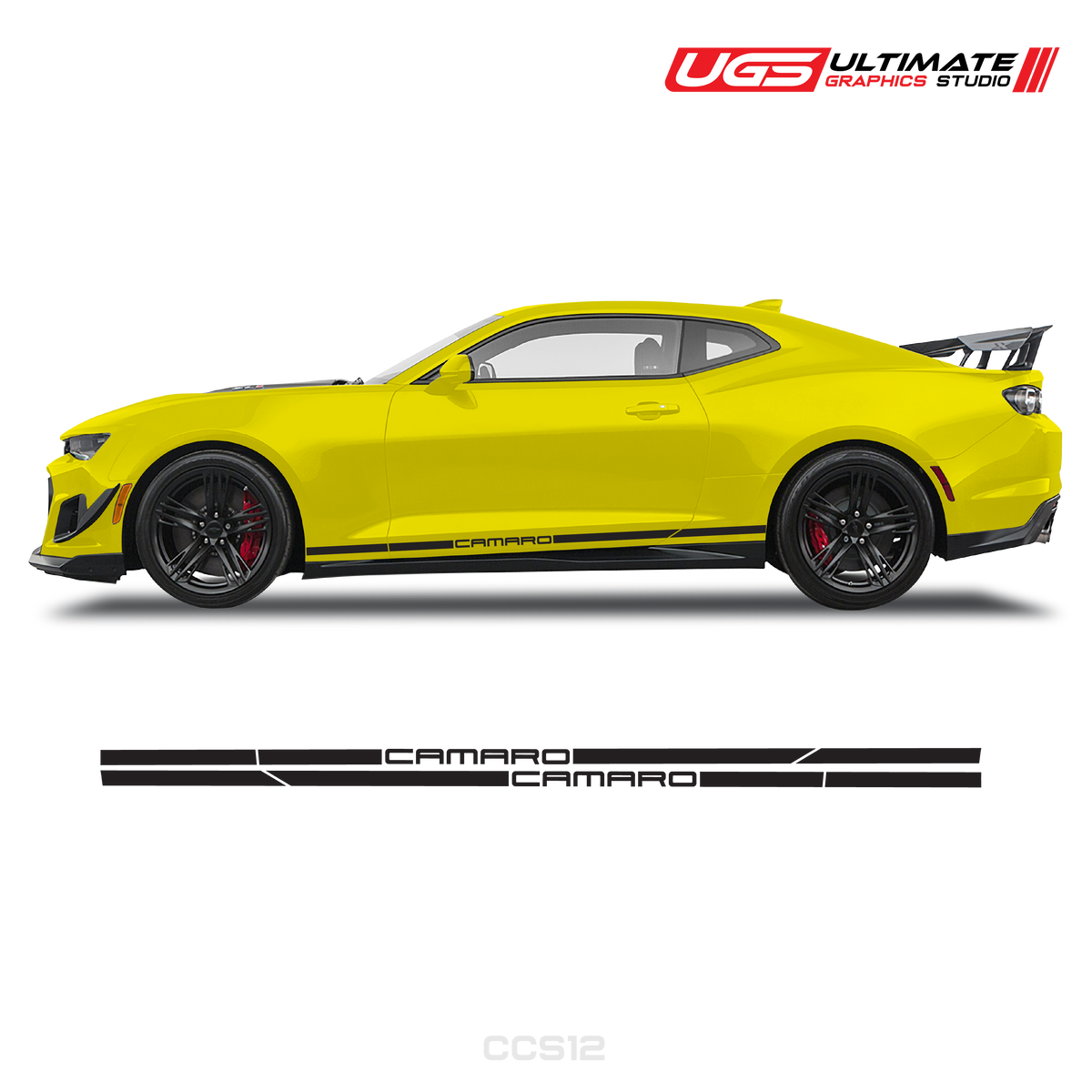 Chevrolet Camaro Double Stripe Graphics 1 Color
