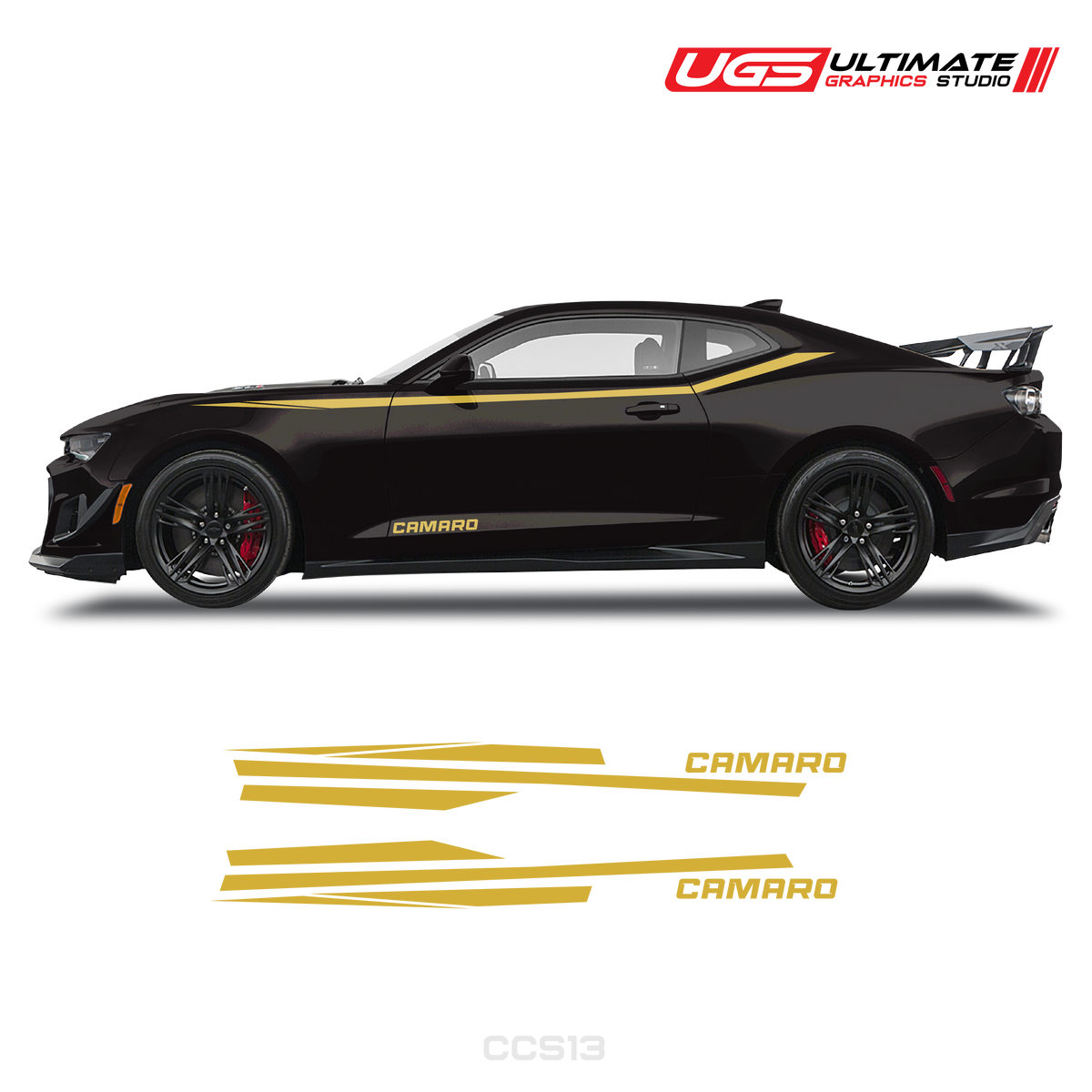 Chevrolet Camaro Tribal Side Graphics