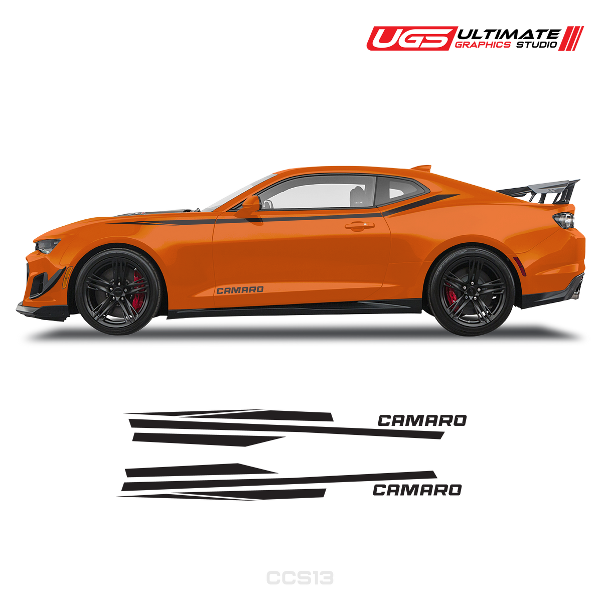 Chevrolet Camaro Tribal Side Graphics