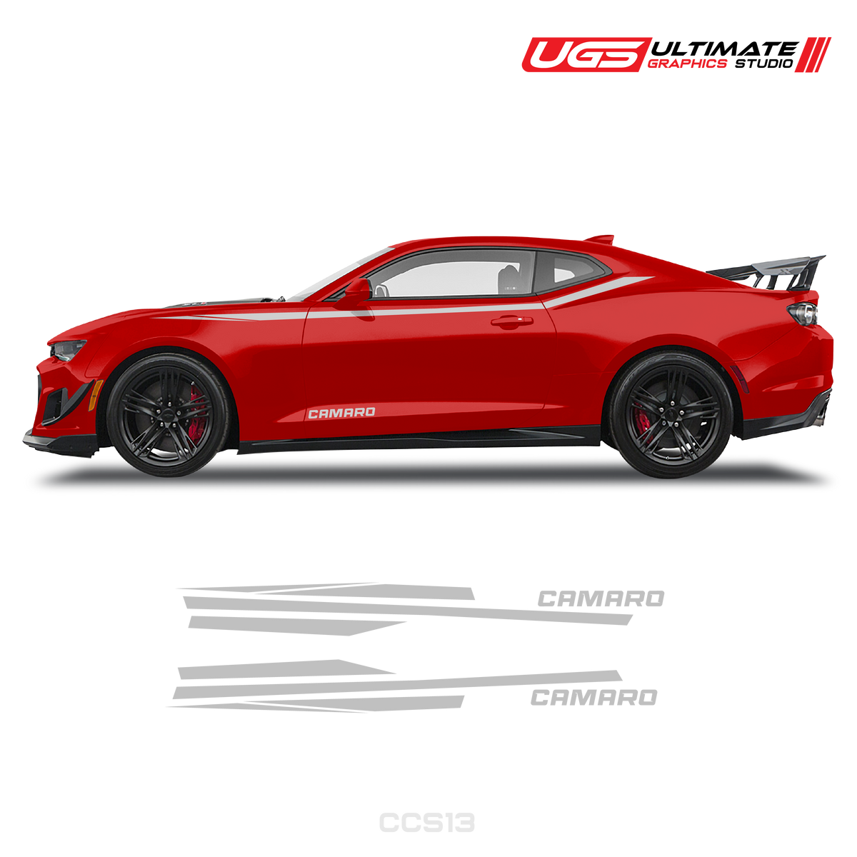 Chevrolet Camaro Tribal Side Graphics