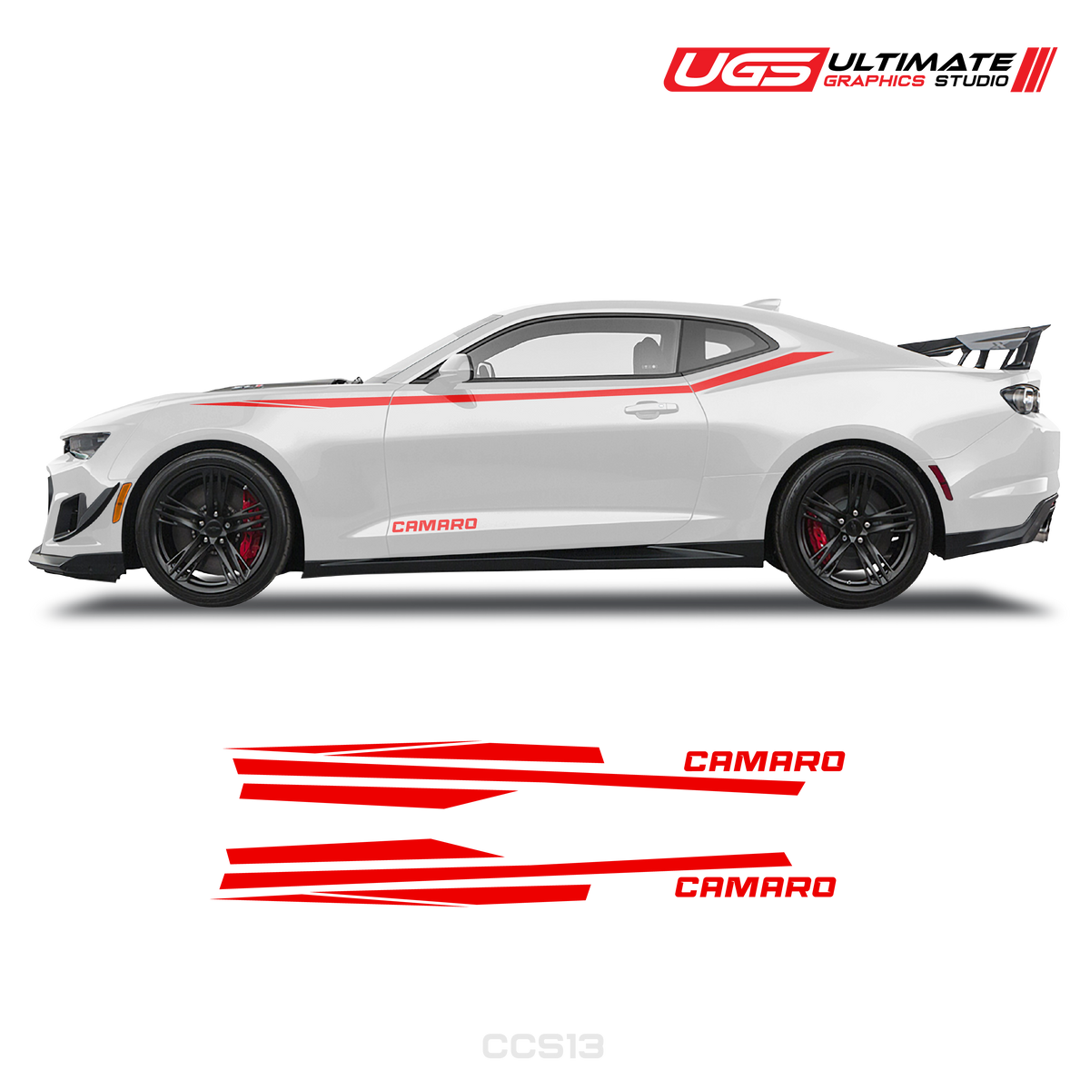 Chevrolet Camaro Tribal Side Graphics