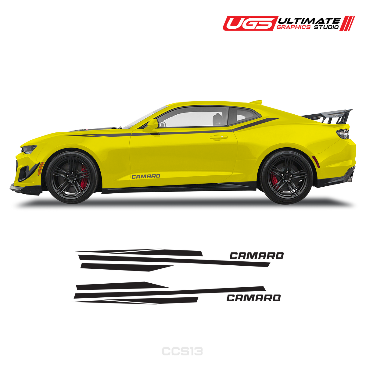 Chevrolet Camaro Tribal Side Graphics
