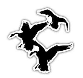 Goose Hunting Stickers – 5pc Waterfowl Decal Pack for Trucks & Gear