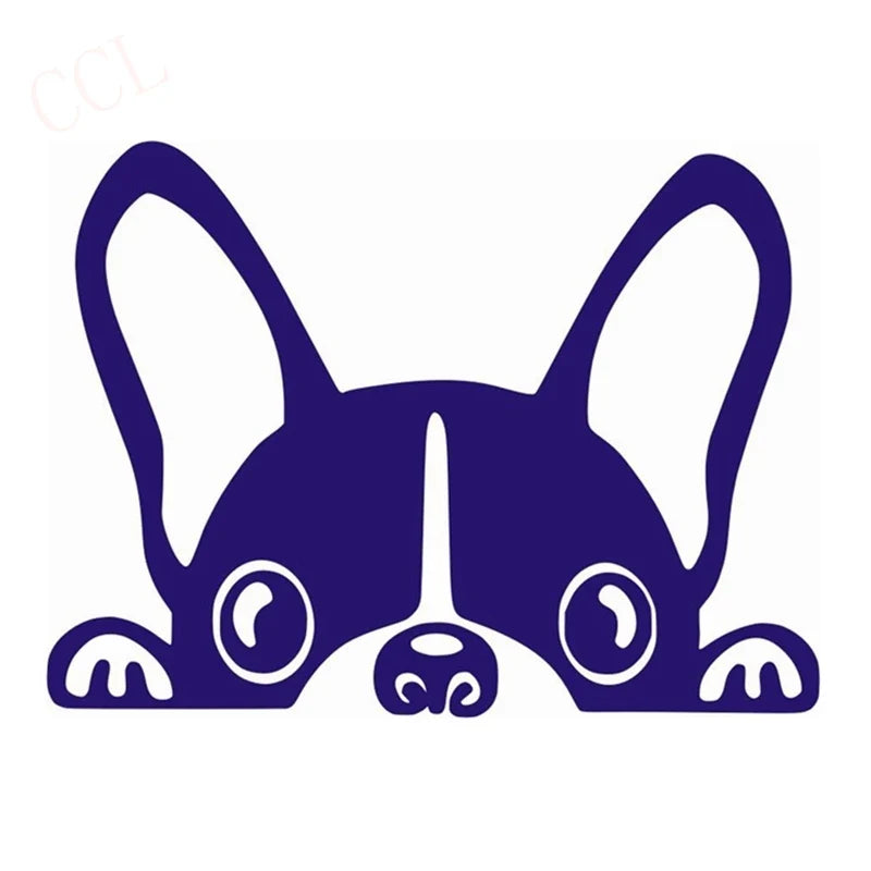 French Bulldog Light Switch Sticker | Vinyl Wall Decal for Switch Plate
