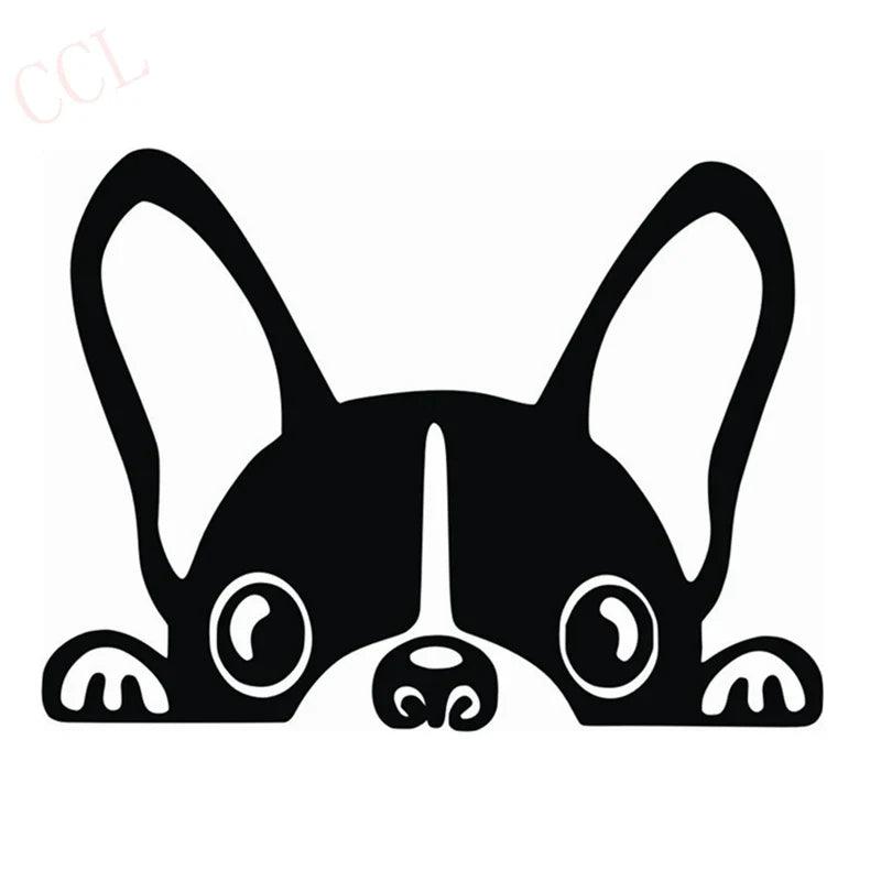 French Bulldog Light Switch Sticker | Vinyl Wall Decal for Switch Plate