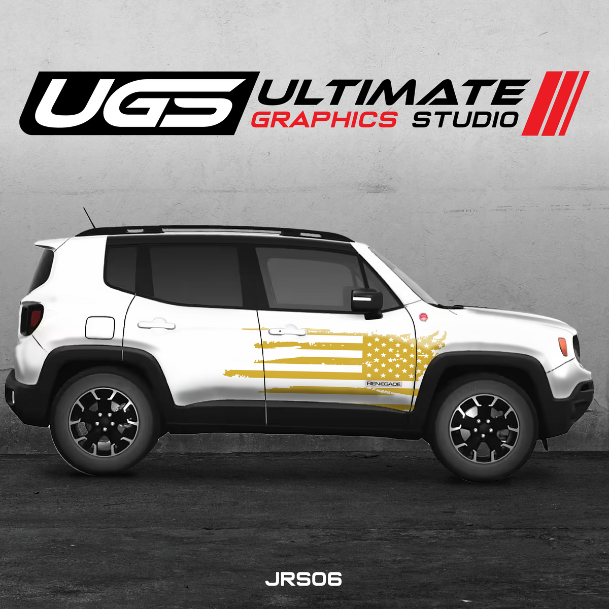 jeep Renegade USA Flag