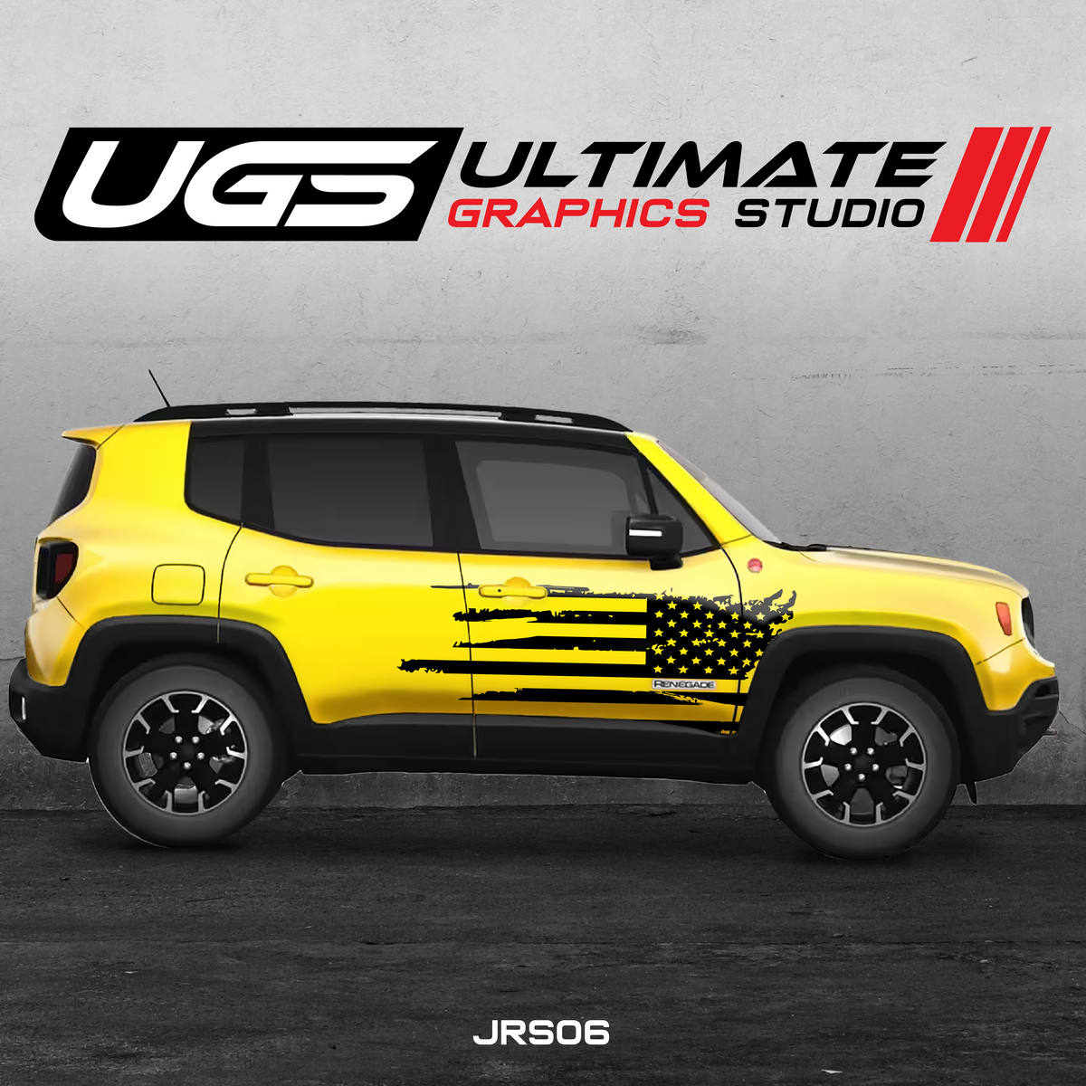 jeep Renegade USA Flag