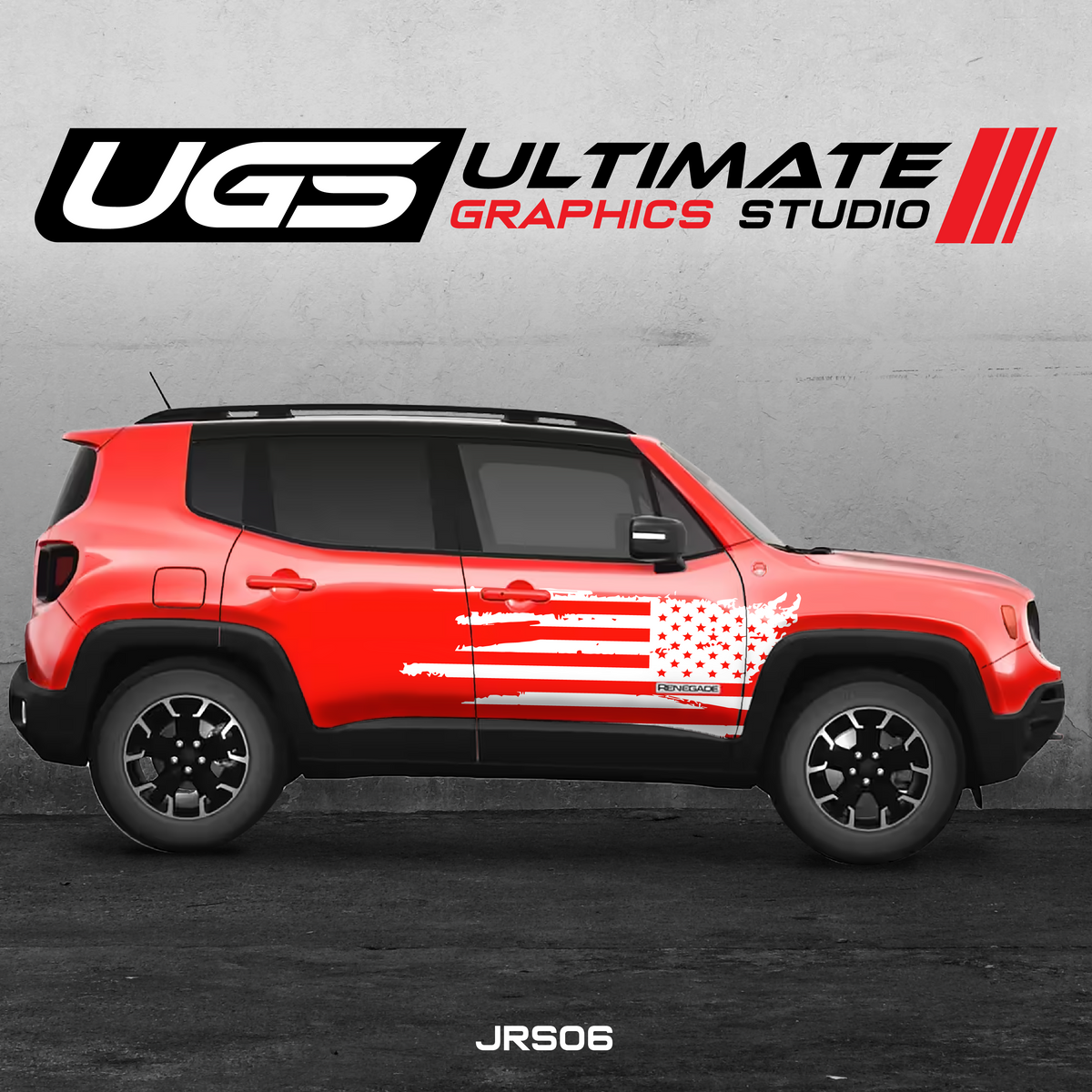 jeep Renegade USA Flag