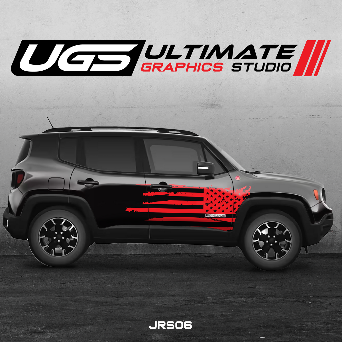 jeep Renegade USA Flag