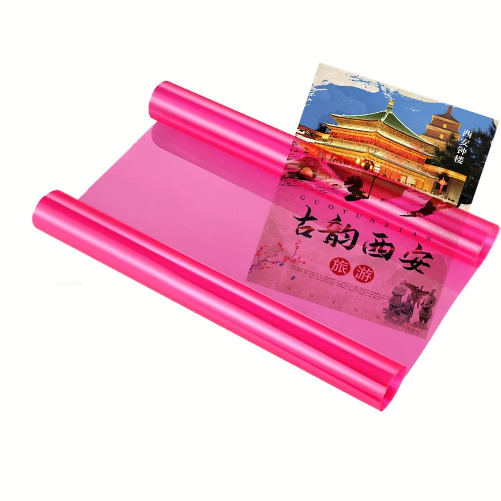 Gloss Transparent Light Black Smoke PVC Film Tint 30 X200cm Headlight Taillight Wrap Cover Film Foil Sticker Cover Car Styling