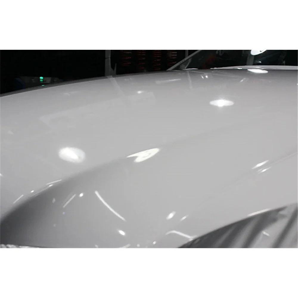 White Glossy Vinyl Wrap Film | Gloss Car Wrapping Film Bubble Free Car Sticker Bike Phone Console Skin