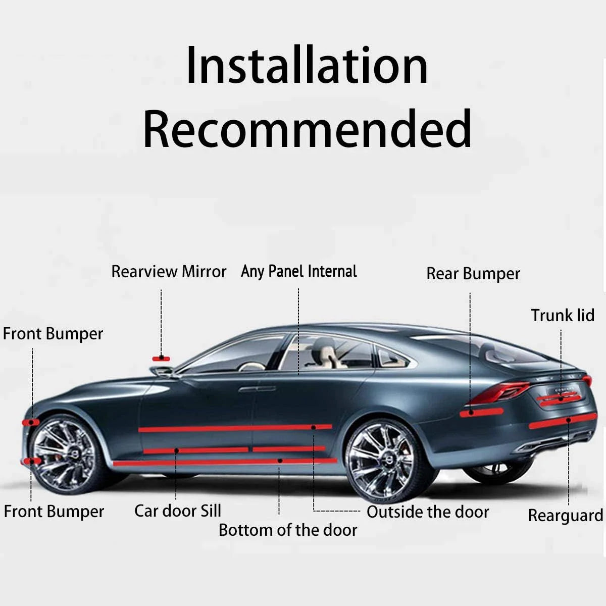 Car Body Vinyl Carbon Fiber Wrap Matte Accessories Glossy Black Sticker 3D 4D 5D 6D Auto Foil Cover Motorcycle Decoration Film