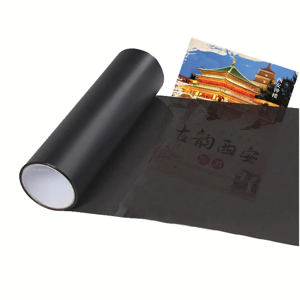 Gloss Transparent Light Black Smoke PVC Film Tint 30 X200cm Headlight Taillight Wrap Cover Film Foil Sticker Cover Car Styling