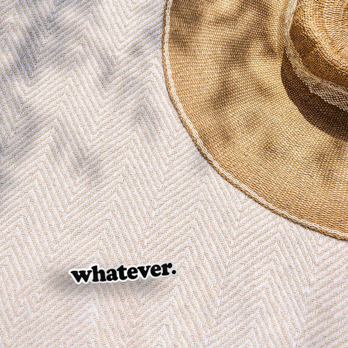 Whatever Sticker for Hydroflask - Funny Quote Decal
