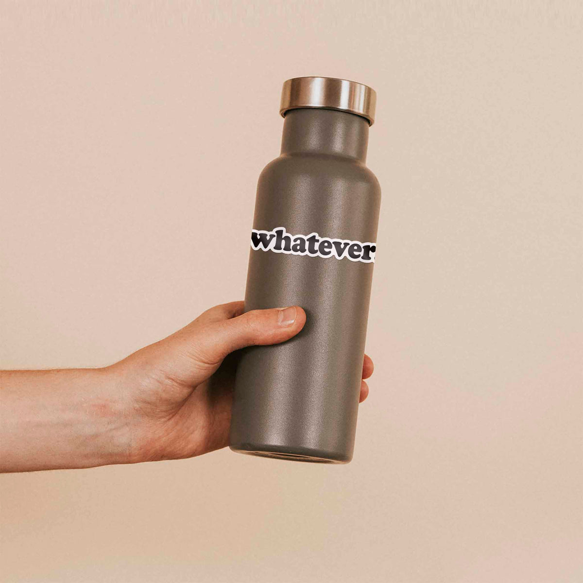 Whatever Sticker for Hydroflask - Funny Quote Decal