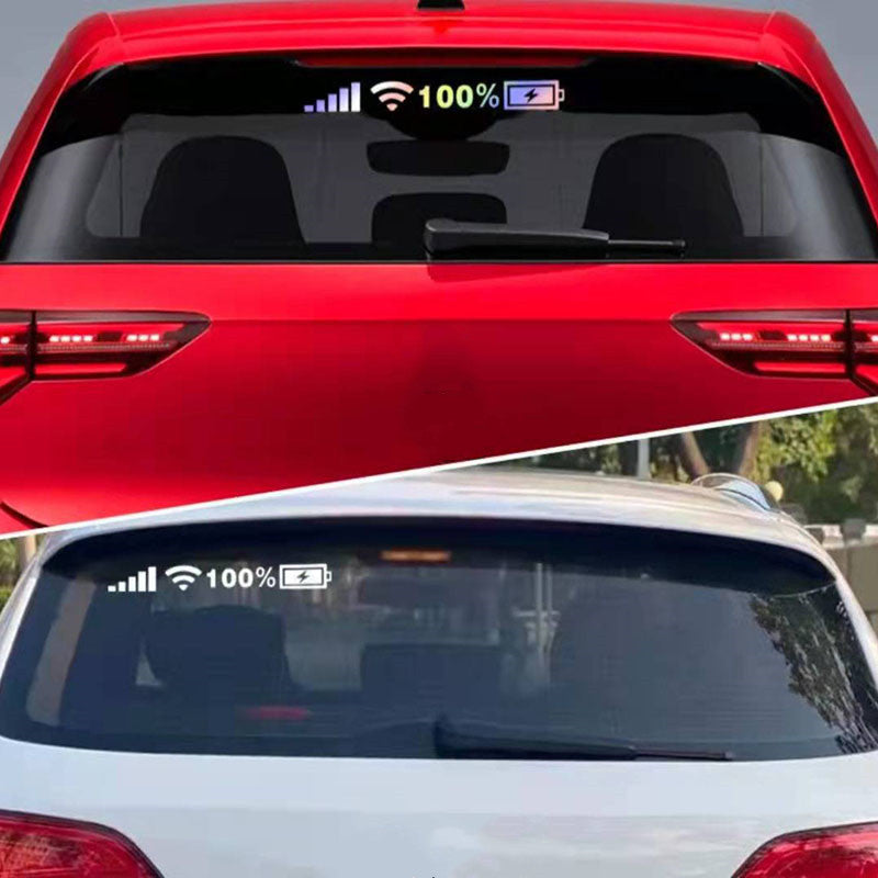 Signal Icon Windshield Vinyl Decal