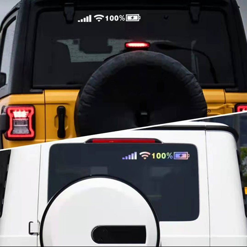Signal Icon Windshield Vinyl Decal