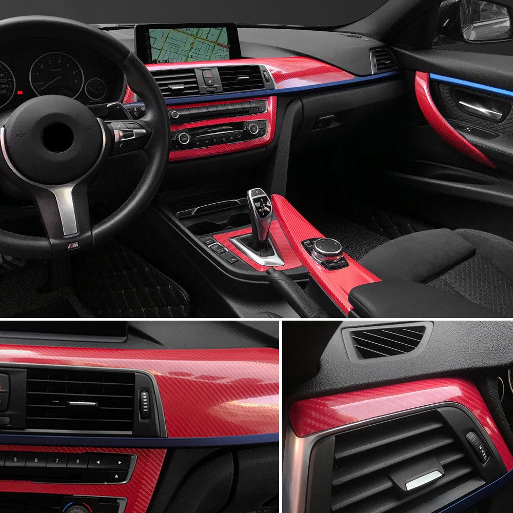 5D Carbon Fiber Vinyl Wrap Film, High Gloss