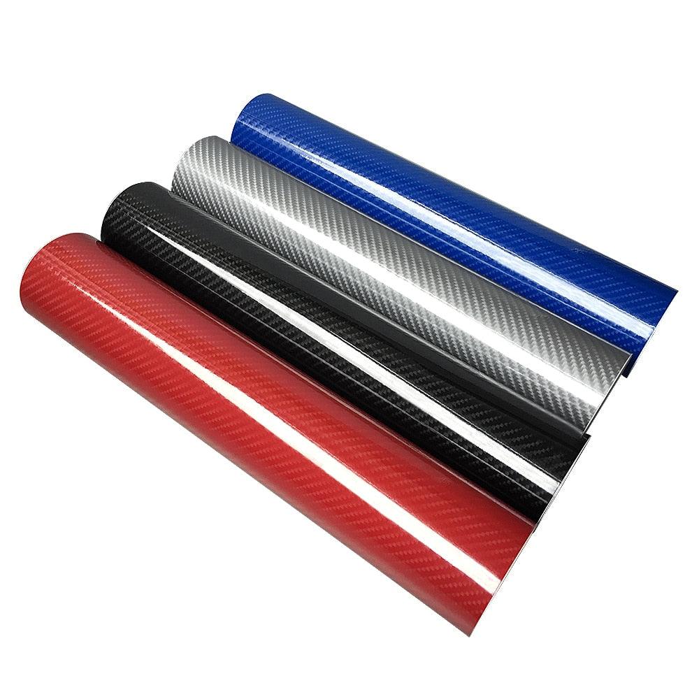 5D Carbon Fiber Vinyl Wrap Film, High Gloss