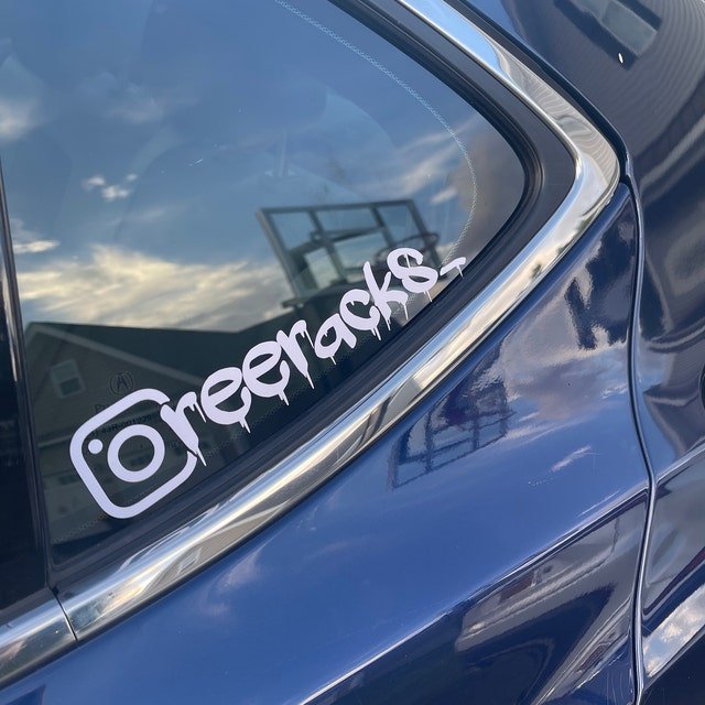 Custom Instagram Decal Vinyl Sticker