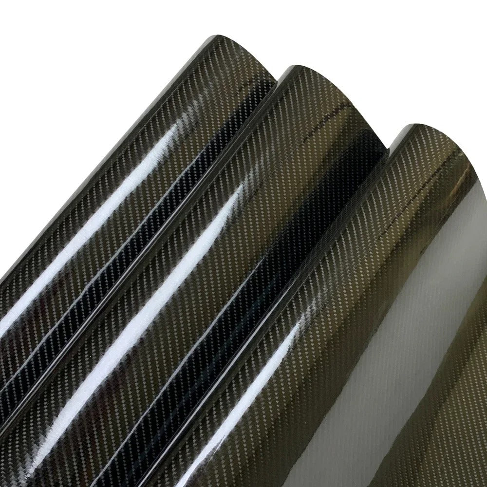 5D Carbon Fiber Vinyl Wrap Film, High Gloss